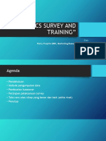 Statistics & Survey Training ITS 2021 HO