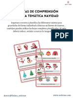 LECTURA COMPRENSIVA Navidad - Auticmo