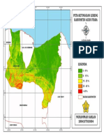 Aceh Utara Slope Map