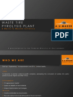 Waste Tire Pyrolysis Plant: A.U.Maker