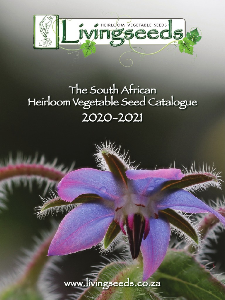 Livingseeds 2020 Catalogue, PDF, Seed