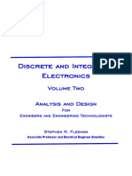 Discrete and Integrated Electronics Volume Two Analysis and Design For Engineers and Engineering Technologists. 2 (2020)