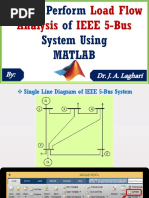 Load Flow Analysis of IEEE 5 Bus System