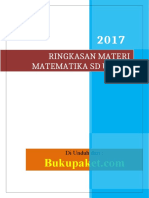 Ringkasan Materi MATEMATIKA UN-US SD