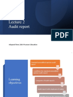 Audit Report: Adapted From 2014 Pearson Education