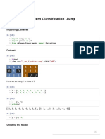 05 - I and F Pattern Classification Using Perceptron