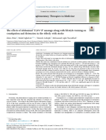 The Effects of Abdominal I LOV U Massage Along With Lifestyle Training On Constipation and Distension in The Elderly With Stroke