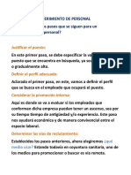 TAREA #7 REQUERIMIENTO DE PERSONAL X