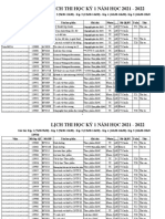 LỊCH THI HỌC KỲ I - ALL - ONLINE 21012022 gửi lại