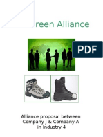 The Green Alliance: Alliance Proposal Between Company J & Company A in Industry 4