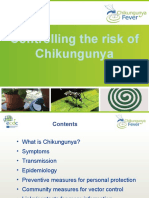 Controlling The Risk of Chikungunya