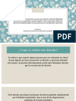 Derecho a recurso efectivo ante tribunales nacionales (menos de