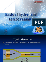 Basis of Hydro-And Hemodynamics