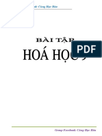 Bài Tập Hóa Học 9