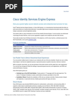 Cisco Identity Services Engine Express