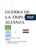 Guerra de La Triple Alianza: Índice