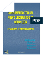 Certificado Defuncion Omc-madrid