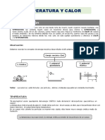 Ficha Física 4° y 5° - Temperatura y Calor 2022