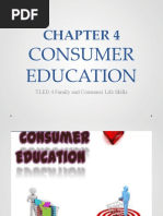 CHAPTER 4 Consumer Education