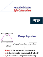 BM - Lec 5 - Projectile Motion Flight Calculations