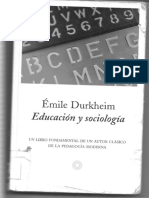 Durkheim+-+Educación+y+Sociología.+Cap+1+y+2