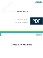 Consumer Behavior: PGPM 2020-21, Term 5 Prof. Suresh Ramanathan
