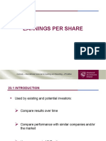 Earnings Per Share: Connolly - International Financial Accounting and Reporting - 4 Edition