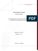 Informe Sobre Metodos Alternativo de Solucion de Conflictos