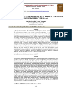 Perancangan Sistem Informasi Tata Kelola Teknologi Informasi Perpustakaan