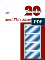 Design Guide 20 - Steel Plate Shear Walls