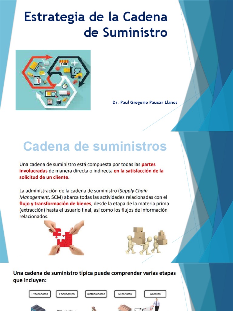Estrategia de La Cadena de Suministros | PDF | Ciencia y matemáticas