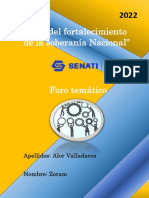 Foro de Desarrollo