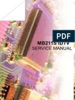 Mb211S Idtv: Service Manual