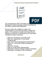 SQF Food Safety System Implementation Guide
