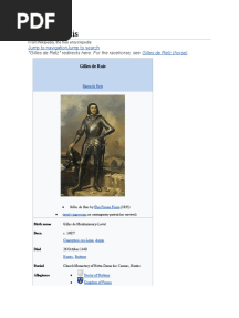 Gilles de Rais