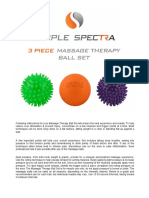 Massage Therapy Ball 3 Peice Set Ebook