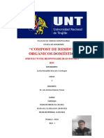 ELABORACIÓN DE COMPOST A NIVEL DOMICILIARIO (Compostaje de Residuos Orgánicos Domésticos) (RSU)