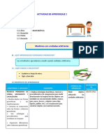 D2 A1 SESION 1° Medimos Con Unidades Arbitrarias