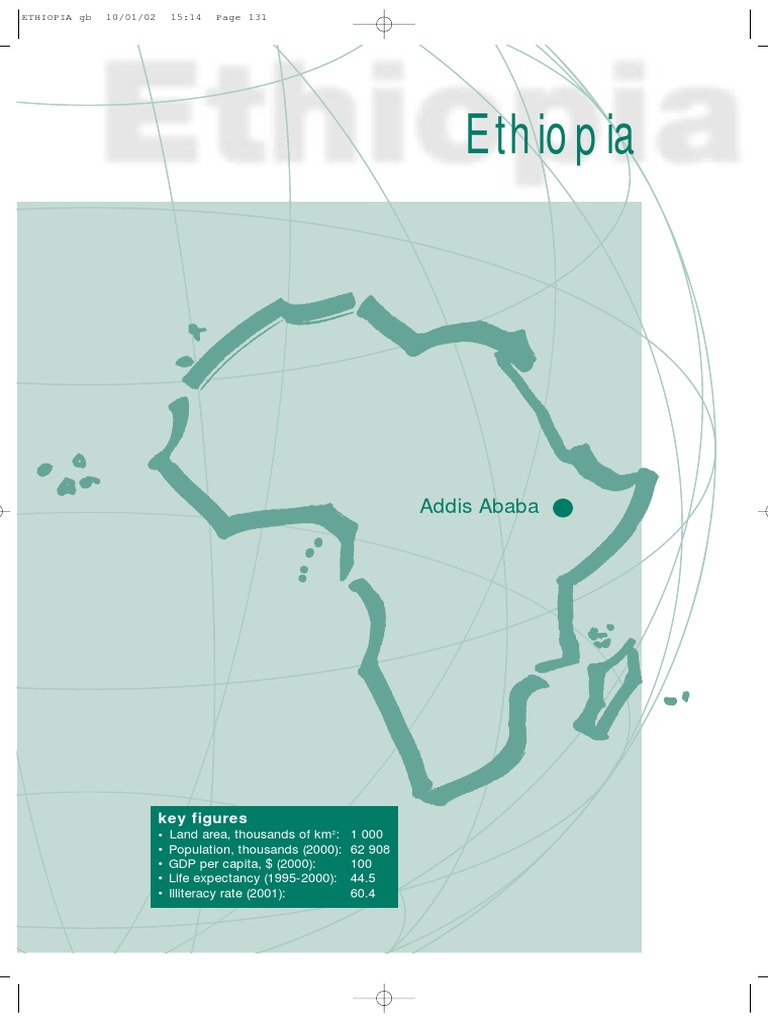 GDP Per Capita in Ethiopia and in Africa PDF Economic Growth Taxes