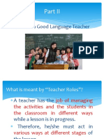 Online ELTM 2 Good Language Teaching and Teacher