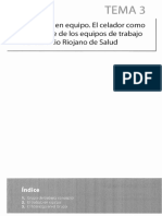 El Trabajo en Equipo. El Celador Como Integrante de Los Equipos de Trabajo Del Servicio Riojano de Salud