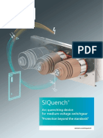 Siquench: Arc Quenching Device For Medium-Voltage Switchgear "Protection Beyond The Standards"