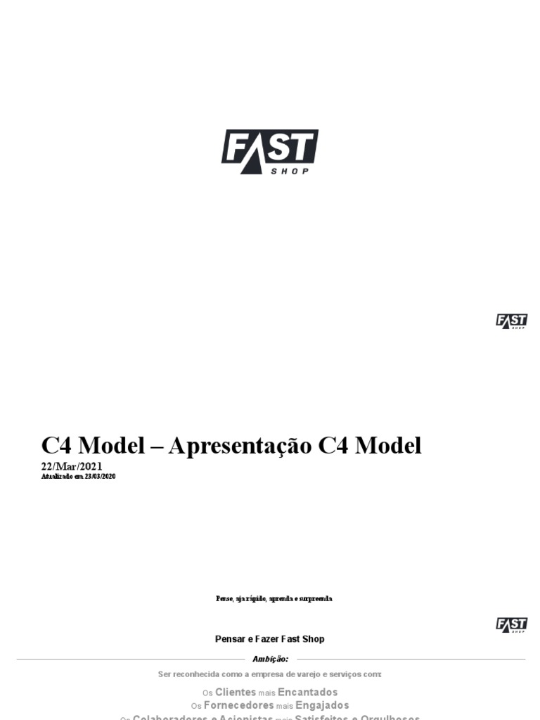 C4 Model: Arquitetura de Software | PDF | Aplicativo para celular ...