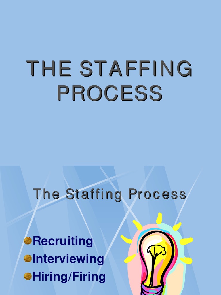 Staffing Process | PDF
