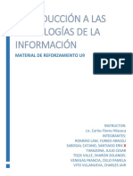 Material de Reforzamiento U9 (Inducción A Las Tecnologías de La Información), (Senati)