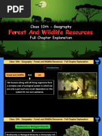 Class 10 Geography Chapter 2 Notes | PDF | Biodiversity | Forests