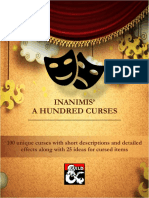 Inanimis' A Hundred Curses