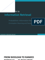 Introduction To: Information Retrieval