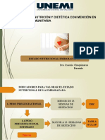 Unidad 3 Tema 2 Valoración Del Estado Nutricional de La Embarazada Sin Resultados