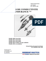 Manuel Serie 400 Sondes de Conductivite Endurance Rosemount FR FR 69182